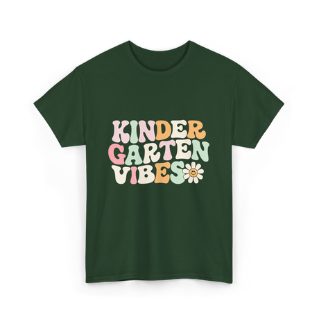 Kindergarten Vibes Kindergarten T-Shirt - Forest Green