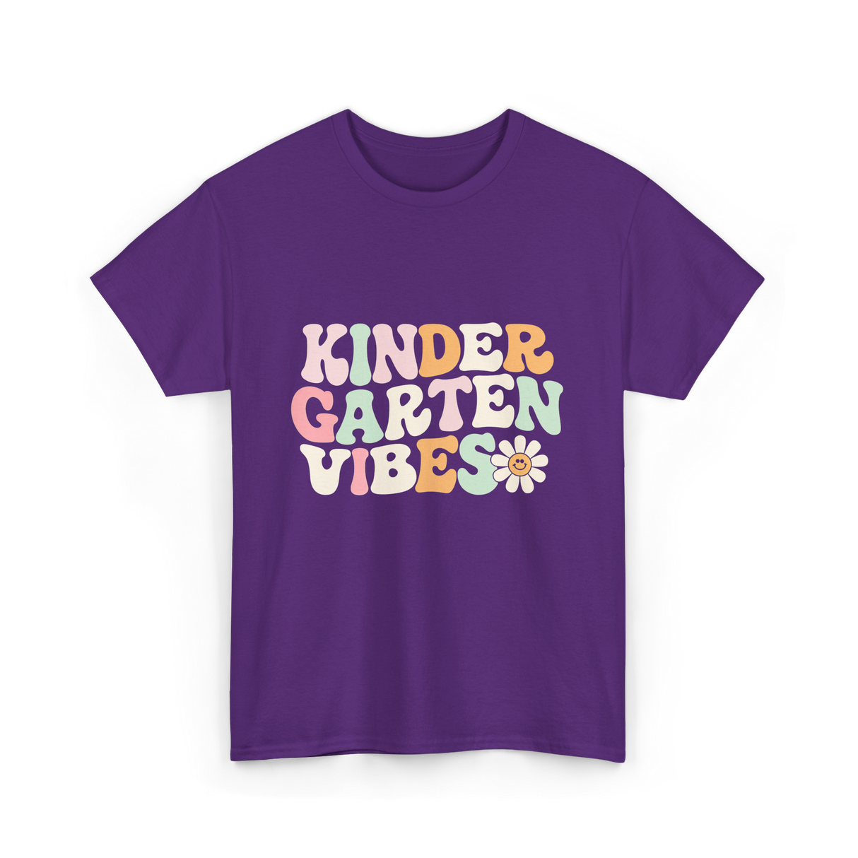 Kindergarten Vibes Kindergarten T-Shirt - Purple