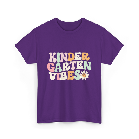 Kindergarten Vibes Kindergarten T-Shirt - Purple