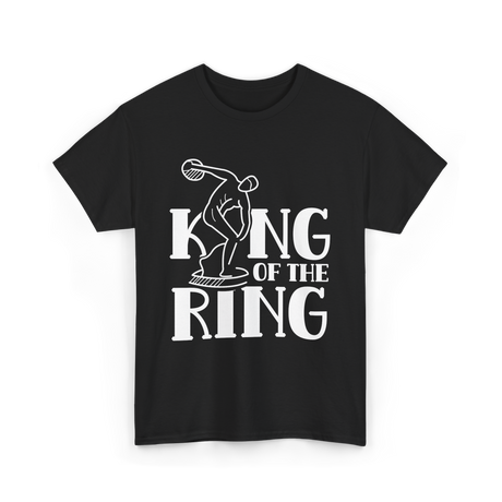 King of the Ring Discus Throwing T-Shirt - Black