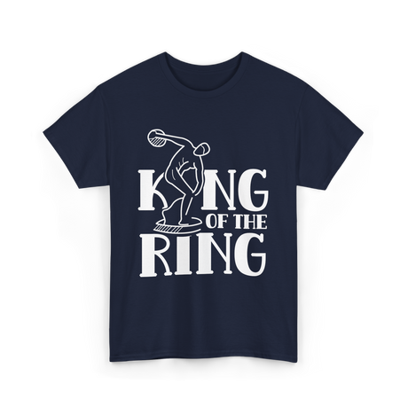 King of the Ring Discus Throwing T-Shirt - Navy