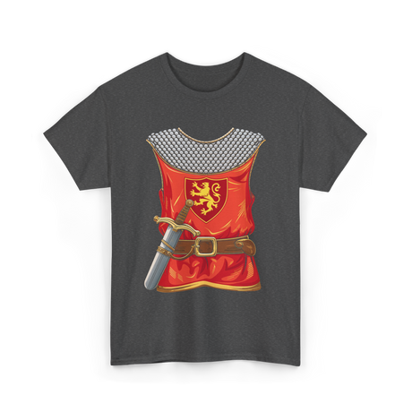 Knight Armor Sword Knight T-Shirt - Dark Heather