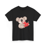 Koala Love Wildlife Koala Bear T-Shirt - Black