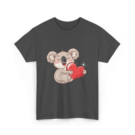 Koala Love Wildlife Koala Bear T-Shirt - Dark Heather