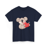 Koala Love Wildlife Koala Bear T-Shirt - Navy