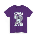 Koala Lover Cute Animal T-Shirt - Purple