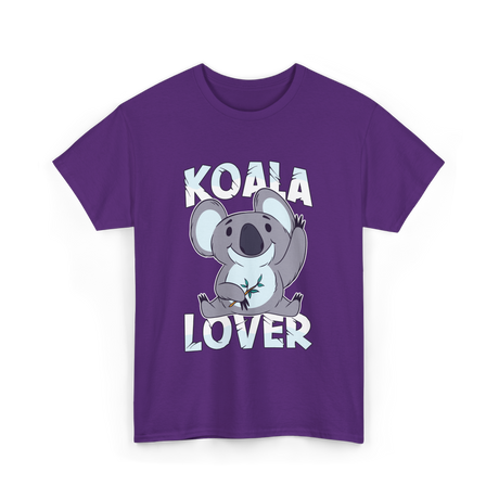 Koala Lover Cute Animal T-Shirt - Purple