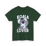 Koala Lover Cute Animal T-Shirt - Forest Green