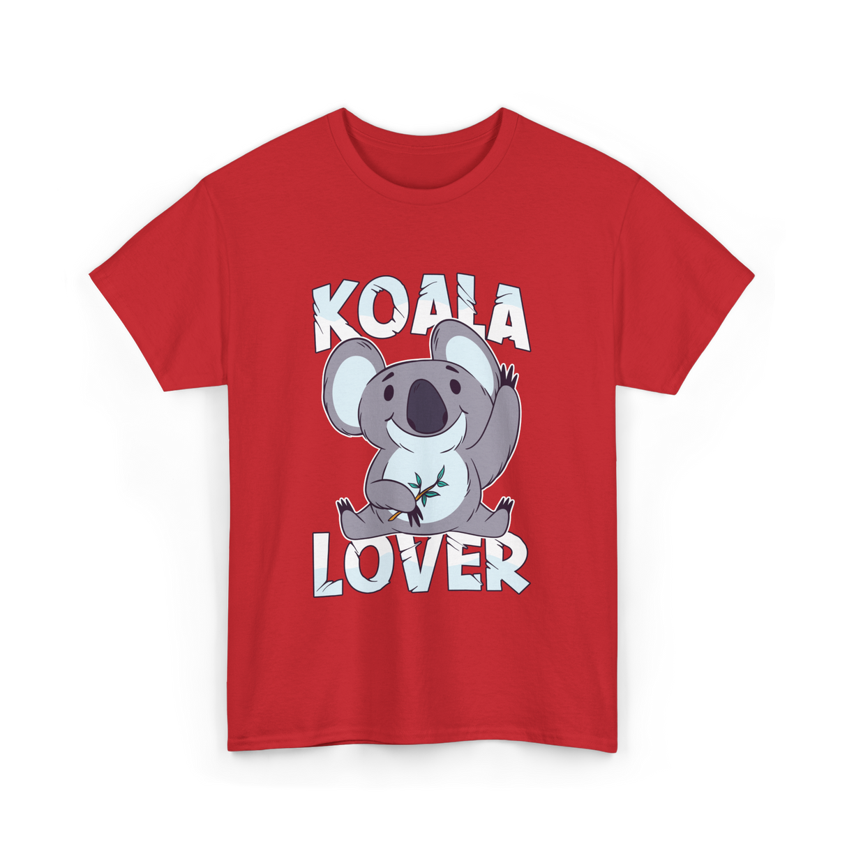 Koala Lover Cute Animal T-Shirt - Red