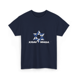 Krav Maga Combat System Self Defense T-Shirt - Navy