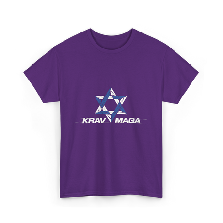 Krav Maga Combat System Self Defense T-Shirt - Purple