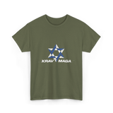 Krav Maga Combat System Self Defense T-Shirt - Military Green