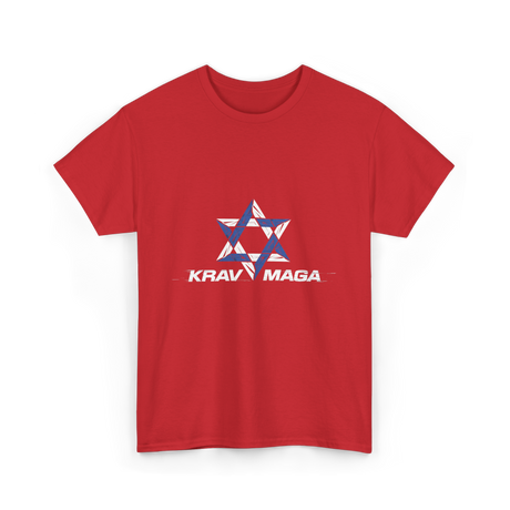 Krav Maga Combat System Self Defense T-Shirt - Red