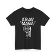 Krav Maga Fist Martial Arts Fighter T-Shirt - Black