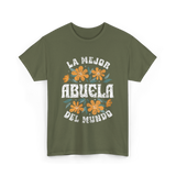 La Mejor Abuela T-Shirt - Military Green