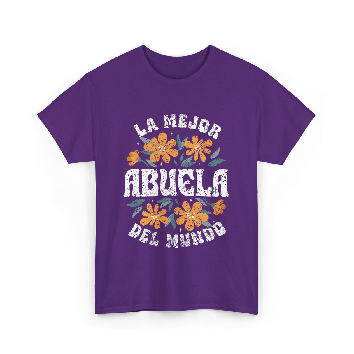 La Mejor Abuela T-Shirt - Purple