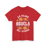 La Mejor Abuela T-Shirt - Red