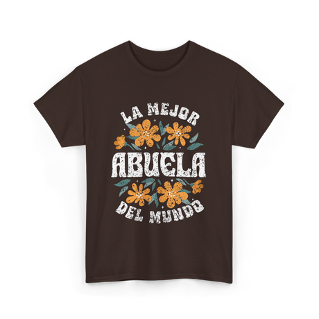 La Mejor Abuela T-Shirt - Dark Chocolate