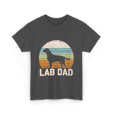 Lab Dad Labrador Dog T-Shirt - Dark Heather