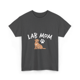 Lab Mom Dog Lover T-Shirt - Dark Heather