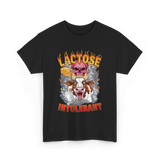 Lactose Intolerant Meme T-Shirt - Black