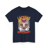 Lactose Intolerant Meme T-Shirt - Navy