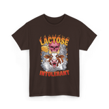 Lactose Intolerant Meme T-Shirt - Dark Chocolate