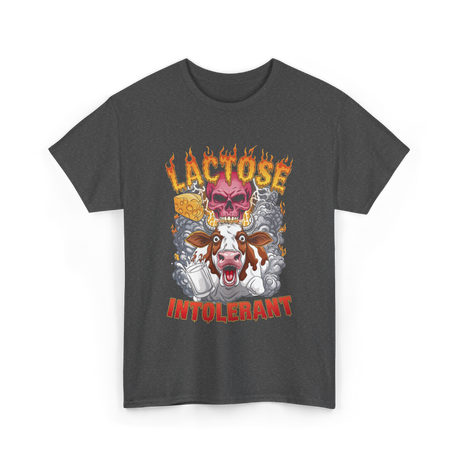 Lactose Intolerant Meme T-Shirt - Dark Heather