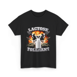 Lactose Tolerant Milk Cows T-Shirt - Black