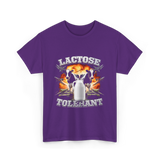 Lactose Tolerant Milk Cows T-Shirt - Purple