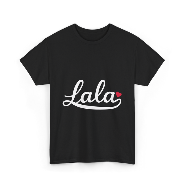 Lala Love Affection T-Shirt - Black