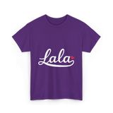 Lala Love Affection T-Shirt - Purple