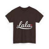 Lala Love Affection T-Shirt - Dark Chocolate