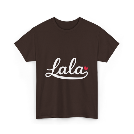 Lala Love Affection T-Shirt - Dark Chocolate