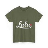 Lala Love Affection T-Shirt - Military Green