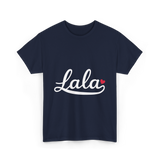 Lala Love Affection T-Shirt - Navy