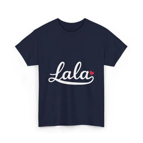 Lala Love Affection T-Shirt - Navy