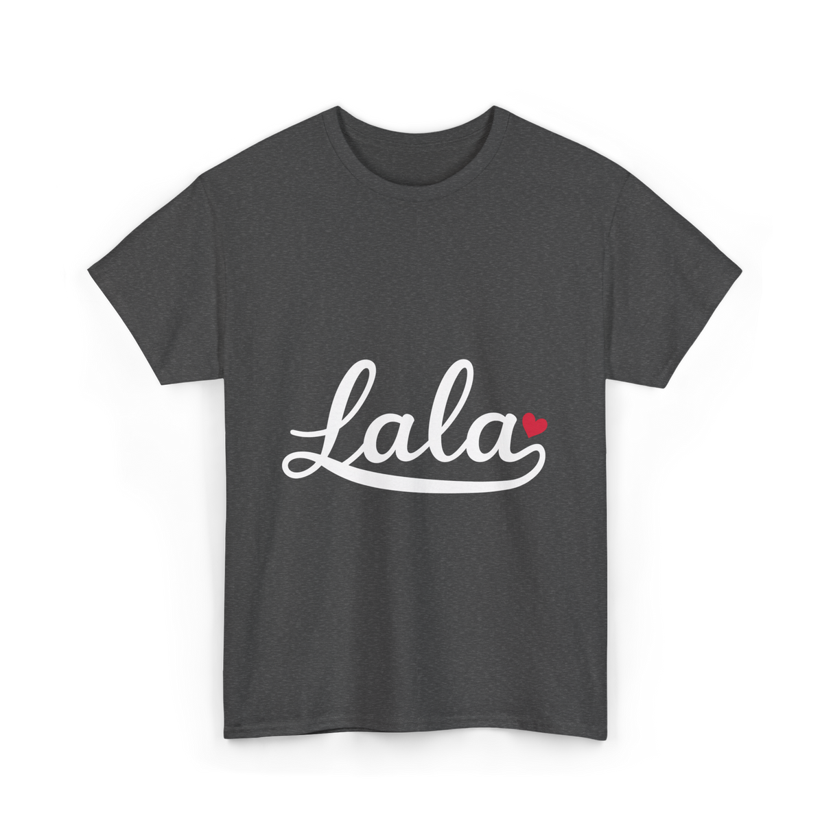 Lala Love Affection T-Shirt - Dark Heather