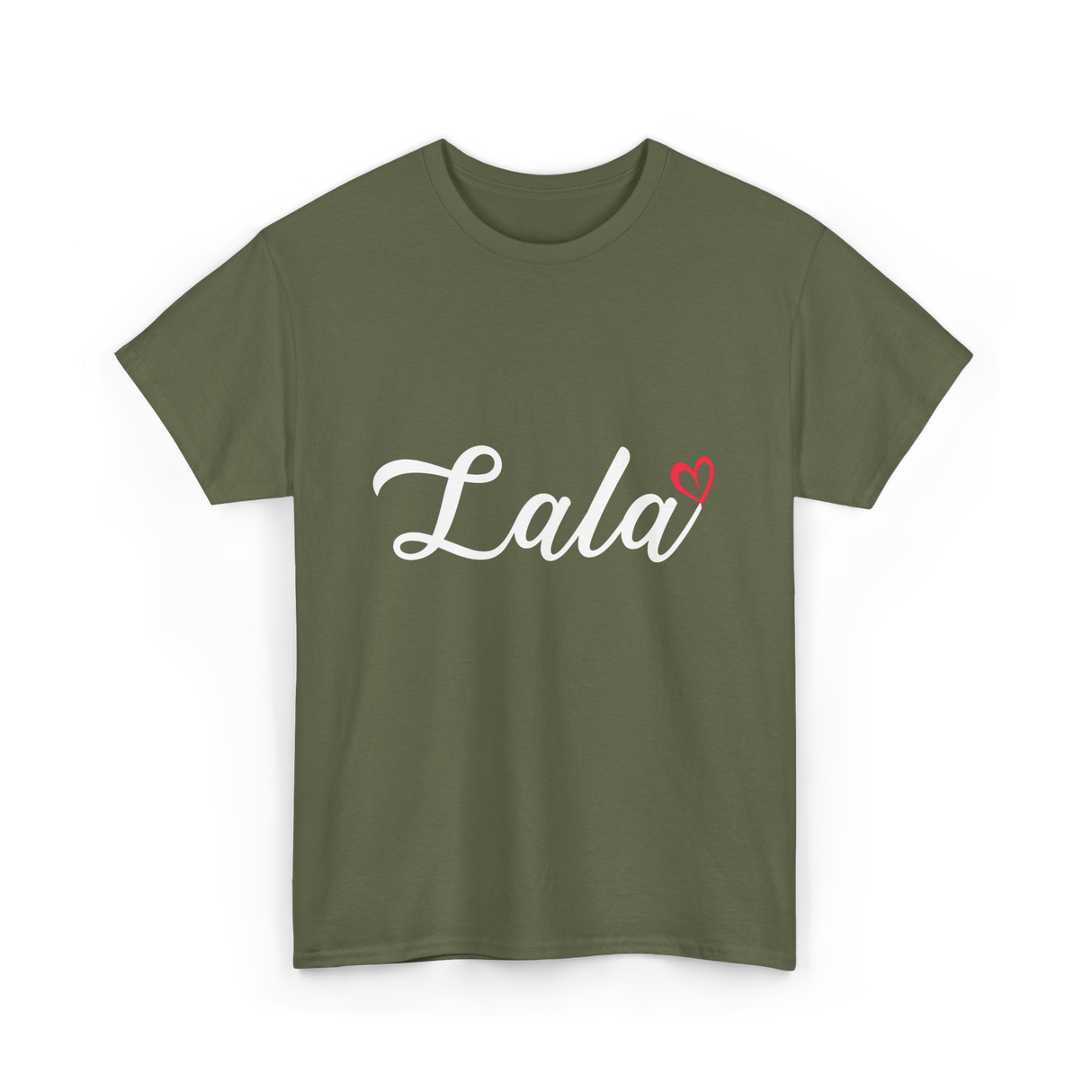 Lala Love Grandma Women T-Shirt - Military Green