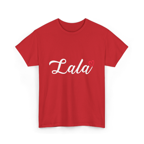 Lala Love Grandma Women T-Shirt - Red