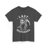 Last Responder Grim Reaper T-Shirt - Dark Heather