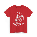 Last Responder Grim Reaper T-Shirt - Red