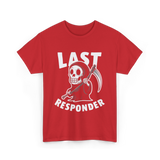 Last Responder Grim Reaper T-Shirt - Red