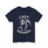 Last Responder Grim Reaper T-Shirt - Navy