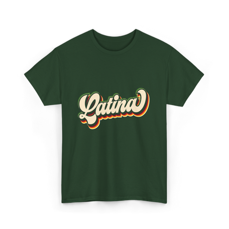 Latina Latina Culture T-Shirt - Forest Green