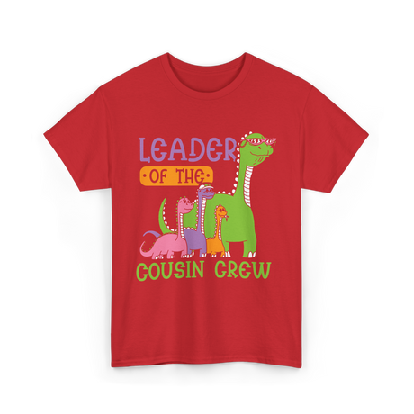 Leader Of The Cousin Crew Kids T-Shirt - Red