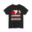 Legendary Card Player Grandson Cards T-Shirt - Black