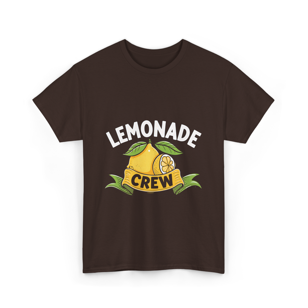 Lemonade Crew Lemon Lemonade T-Shirt - Dark Chocolate