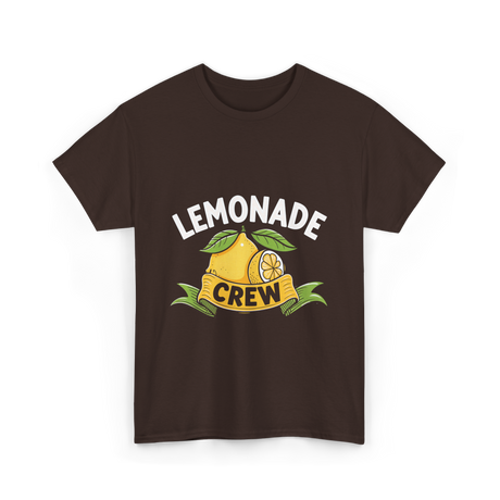 Lemonade Crew Lemon Lemonade T-Shirt - Dark Chocolate