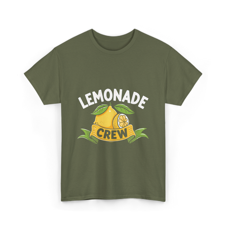 Lemonade Crew Lemon Lemonade T-Shirt - Military Green